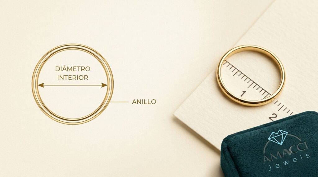 GUIA DE TALLAS DE ANILLOS DE ORO PARA MUJER_AMACCIJEWELS